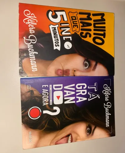 Dois livros de Kéfera Buchmann