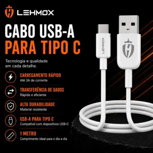 CABO TIPO C LEHMOX TURBO