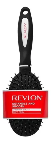 Revlon Detangle Escova Almofadada Desembaça E Suaviza Cachos