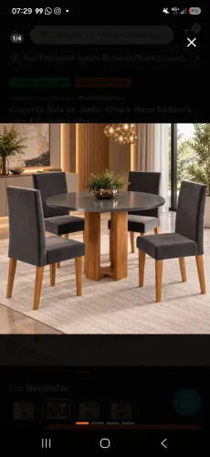 Vendo conjunto de jantar quatro lugares
