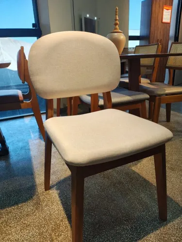 Cadeira Luxo Gaya Madeira Apenas R$499,90 Paga na Entrega Parcela 12x