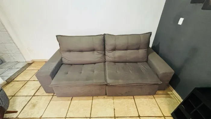 Sofá retrátil 6 lugares 2,5 metros