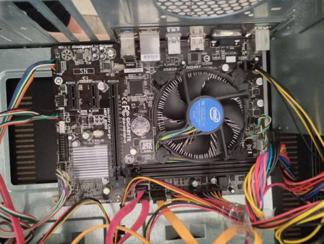 Placa Mãe 1150, Espelho Placa Mãe, Cooler 1150, Processador i3 4150 3.5ghz