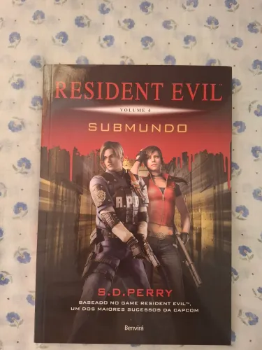 Livro Resident Evil volume 4 Submundo