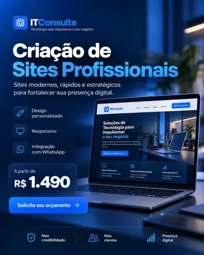 Criação de Sites Profissionais | IT Consulte