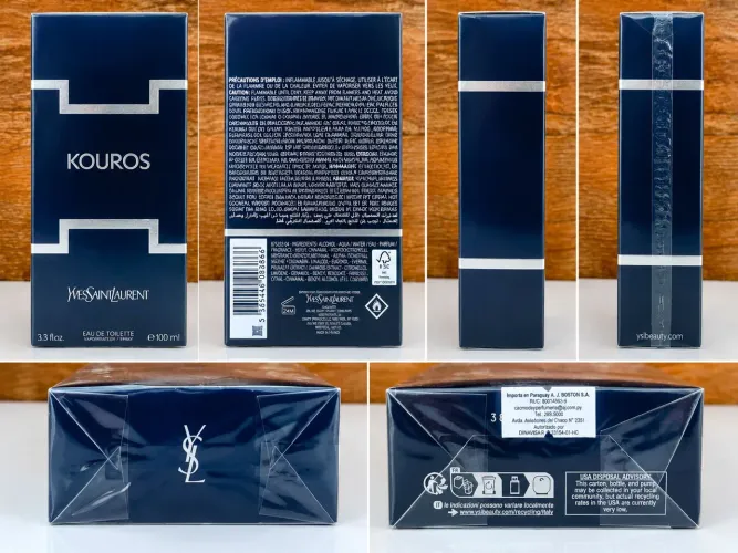 Perfume YSL Kouros 100ml Original Lacrado Masculino