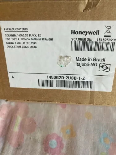 Leitor de código de barras Honeywell 1450G2D