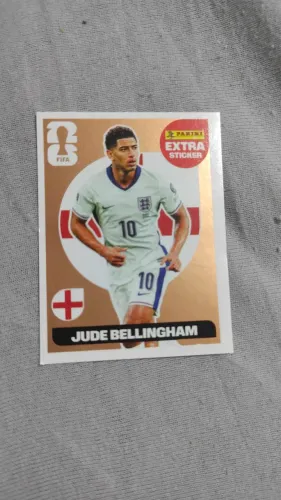 Figurinha Jude Bellingham Bronze - Extra sticker Copa 2026 panini