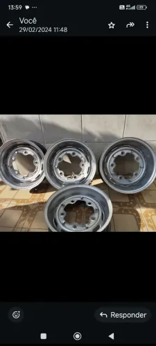 Rodas aro 15 ,  5 furos  Fusca e Kombi  tala 8