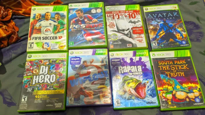 Lote jogos Xbox 360