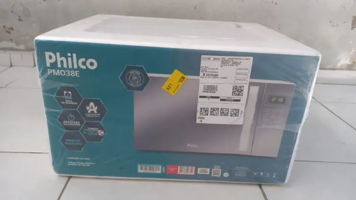 Micro ondas Philco 33 litros novo lacrado com nota fiscal