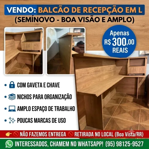Balcão em L