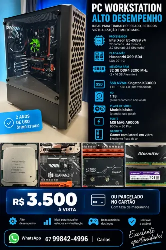 Desktop servidor/gamer