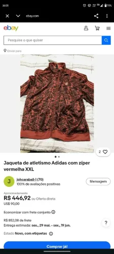 Jaqueta esportiva Adidas