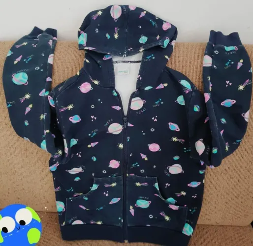 Moleton da marca Malwee usado 1 vez R$60