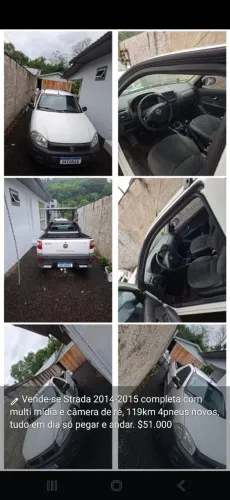 Fiat Strada Working 1.4 MPI Fire Flex 8V CS 2015