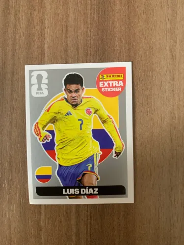Figurinha legend Luís Diaz prata