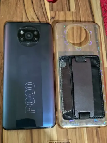 Celular POCO X3 Pro + capinha + carregador 