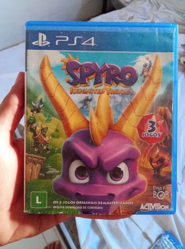 Jogo Ps4 Spyro 3 em 1