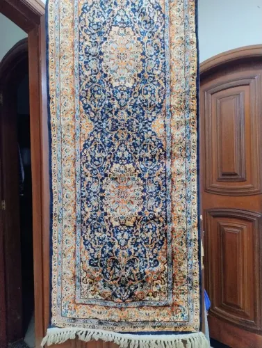 Tapete para corredor de estilo oriental com desenho persa usado