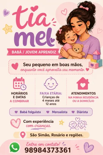 Serviços de babá 