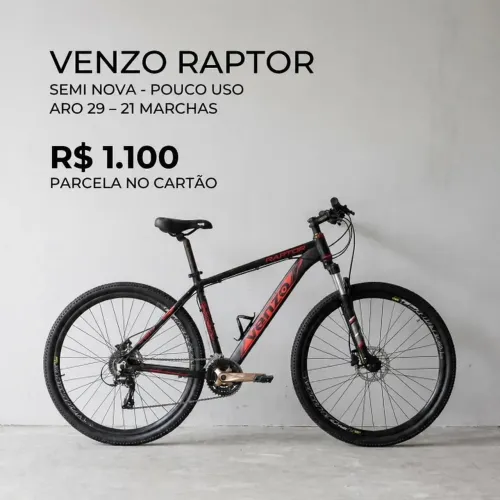 Bicicleta aro 29 pra sair rápido