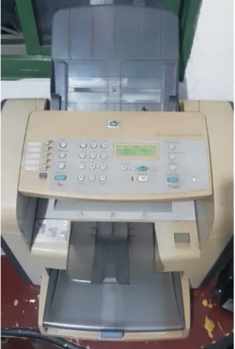 impressora hp laserjet m1319f mono/fax/scanner 110v