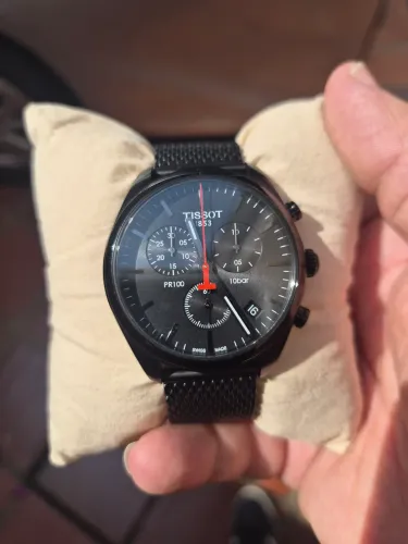 Relógio Tissot PR 100 Cronógrafo Preto T101.417.23.061.00