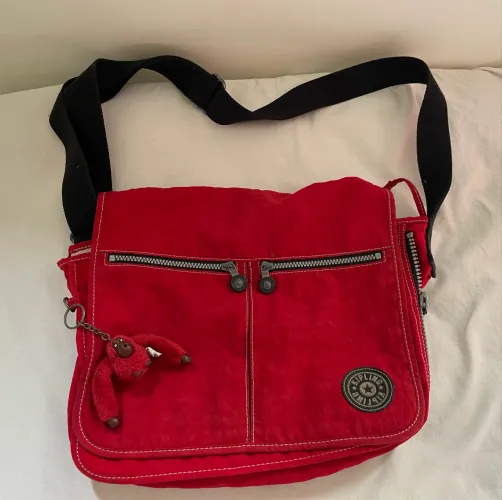 Bolsa Kipling Original vermelha