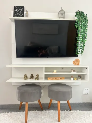 Painel de tv suspenso tok stok