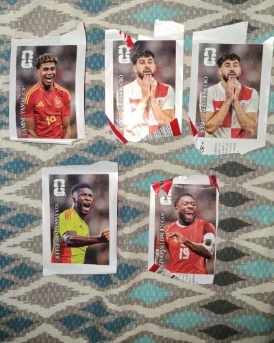 Figurinhas da copa do mundo da coca cola