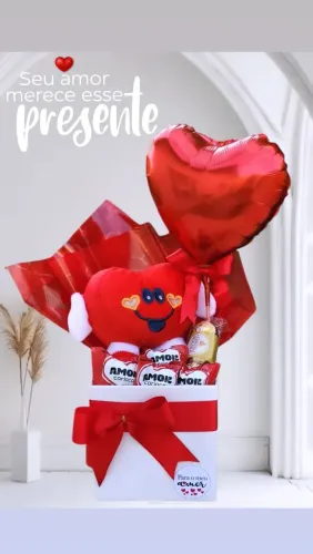 Cestas e box presentes para o dia dos Namorados 