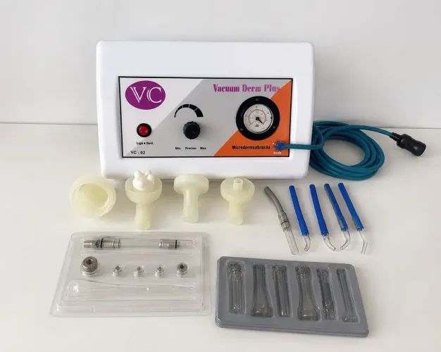 Vacuum Derm Plus VC-02 - Endermoterapia e Microdermoabrasão