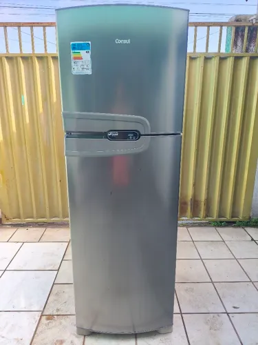 Geladeira Duplex Consul INOX Frost Free CRM42