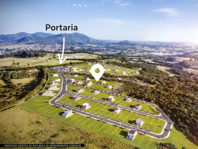 Terreno de 362m² no Condomínio Elementum em Atibaia