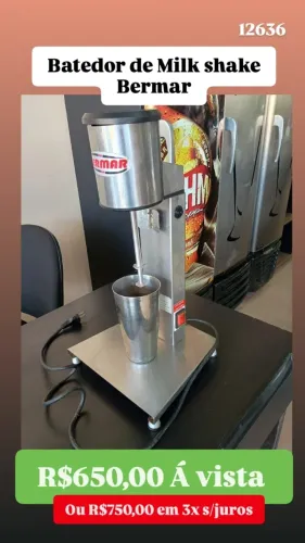 BATEDOR DE MILK SHAKE USADO