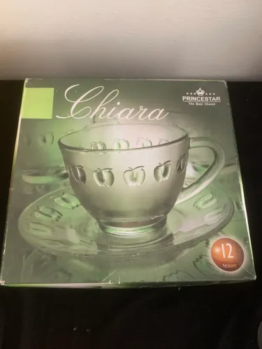 Jogo de xícaras novo para chá