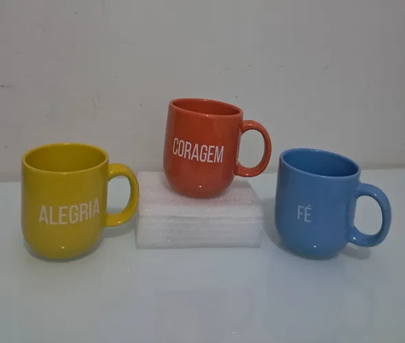 Kit 3 xícaras café