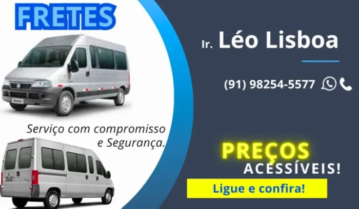 Frete Van com motorista