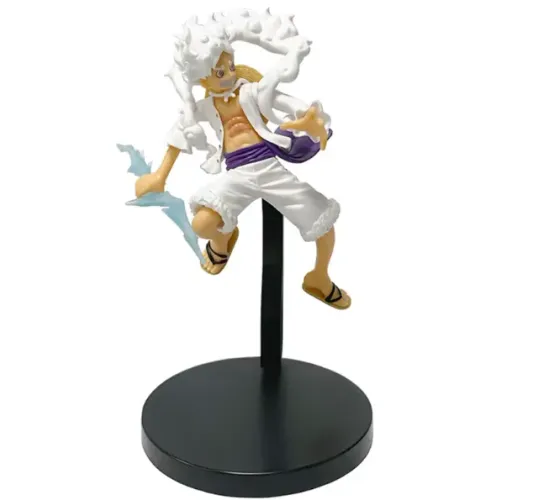 Boneco Action Figure One Piece Luffy Gear 5 Nika Colecionável