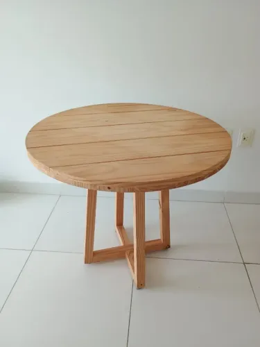 Mesa de jantar redonda