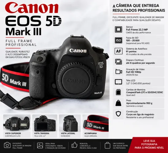 Canon Fullframe 5D mk3