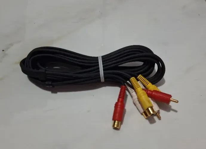 Cabos RCA micro Usb de Som Cameras e Videos