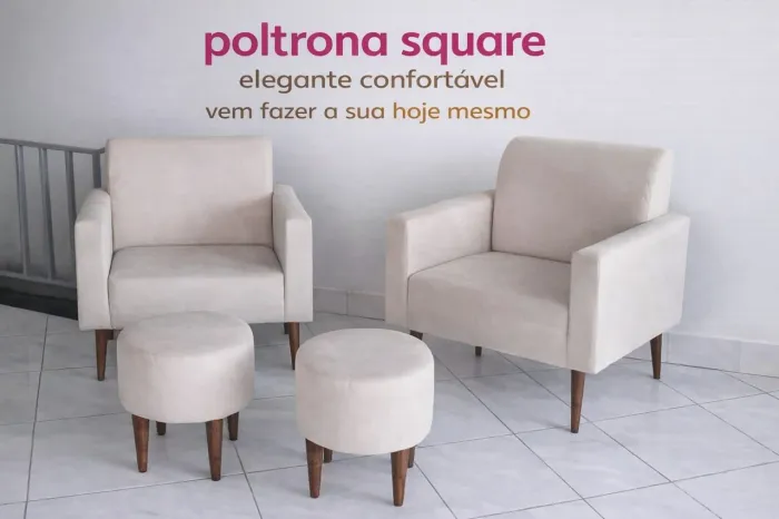 Poltronas elegantes