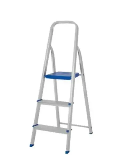 Escada Mor de Alumínio com 3 Degraus.  Produto novo 