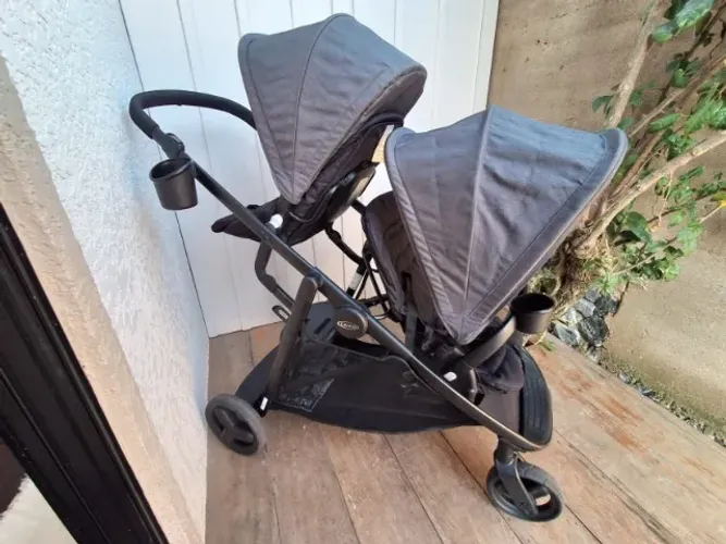 Carrinho de Bebê Gêmeos Passeio Ready2Grow LX 2.0 CZ Graco