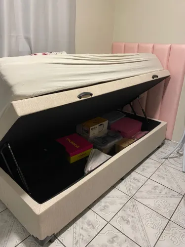 Cama Box Linhão Solteiro 