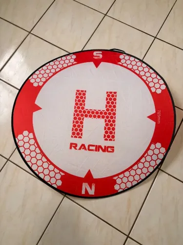 Pista Pouso Fluorescente Drone Dupla Face Impermeável  75 Cm