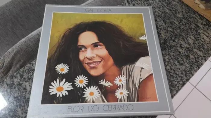 lp Gal Costa - Box flor do Cerrado - 4 discos e encarte