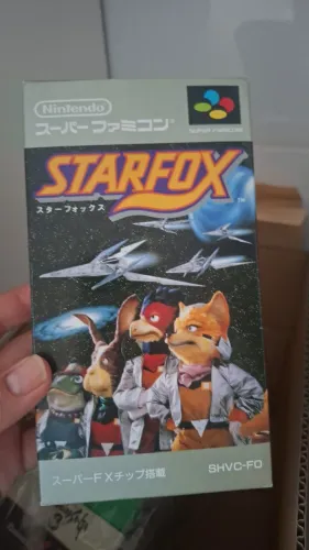Jogo Star Fox Original Nintendo Super Famicom